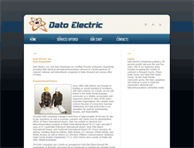 Tablet Screenshot of datoelectric.com